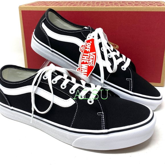 🌿Sale🌿 VANS Filmore Decon Canvas Black Men Size Sneaker Size 11.5 VN0A3WKZ1871 - Picture 9 of 11